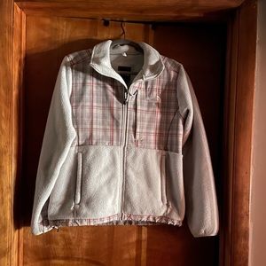 North Face Fleece Plaid Jacket.